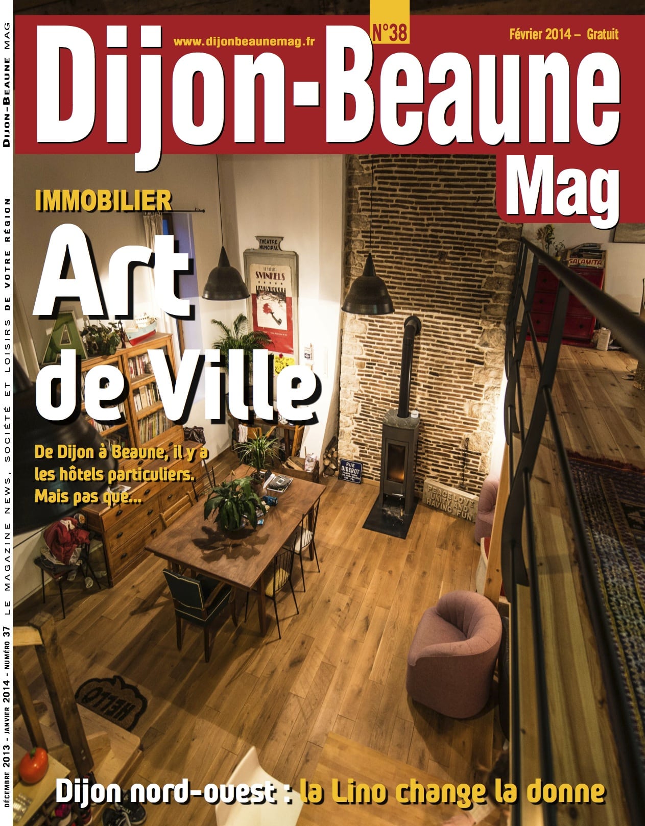Dijon-Beaune Mag numéro 38: spécial Art de Ville