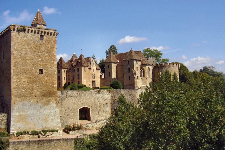 Bienvenue dans les jolis châteaux de la Bourgogne du sud