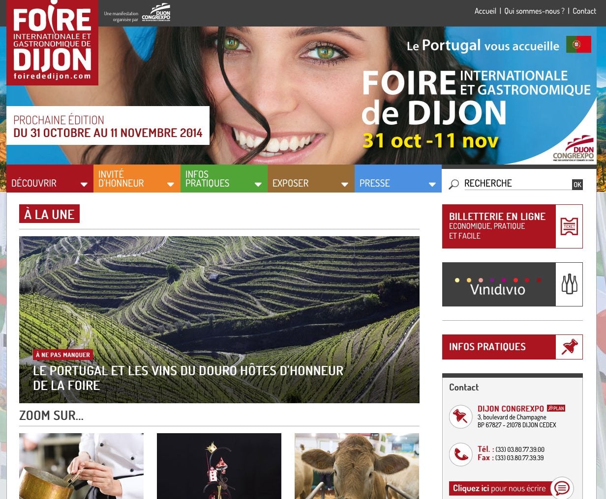 Dijon: la foire en un clic