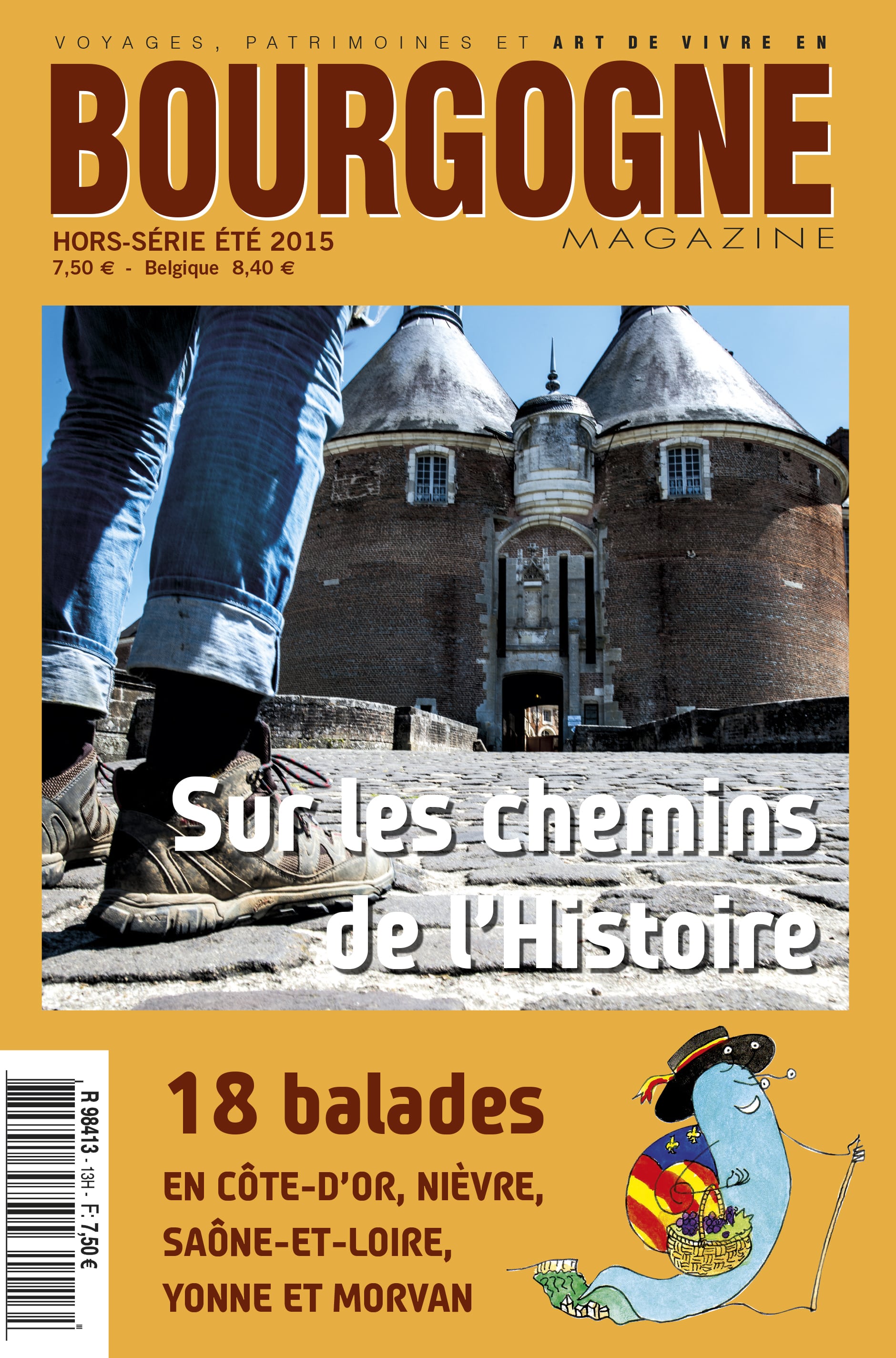 Bourgogne Magazine, spécial balades: l’histoire à deux à l’heure