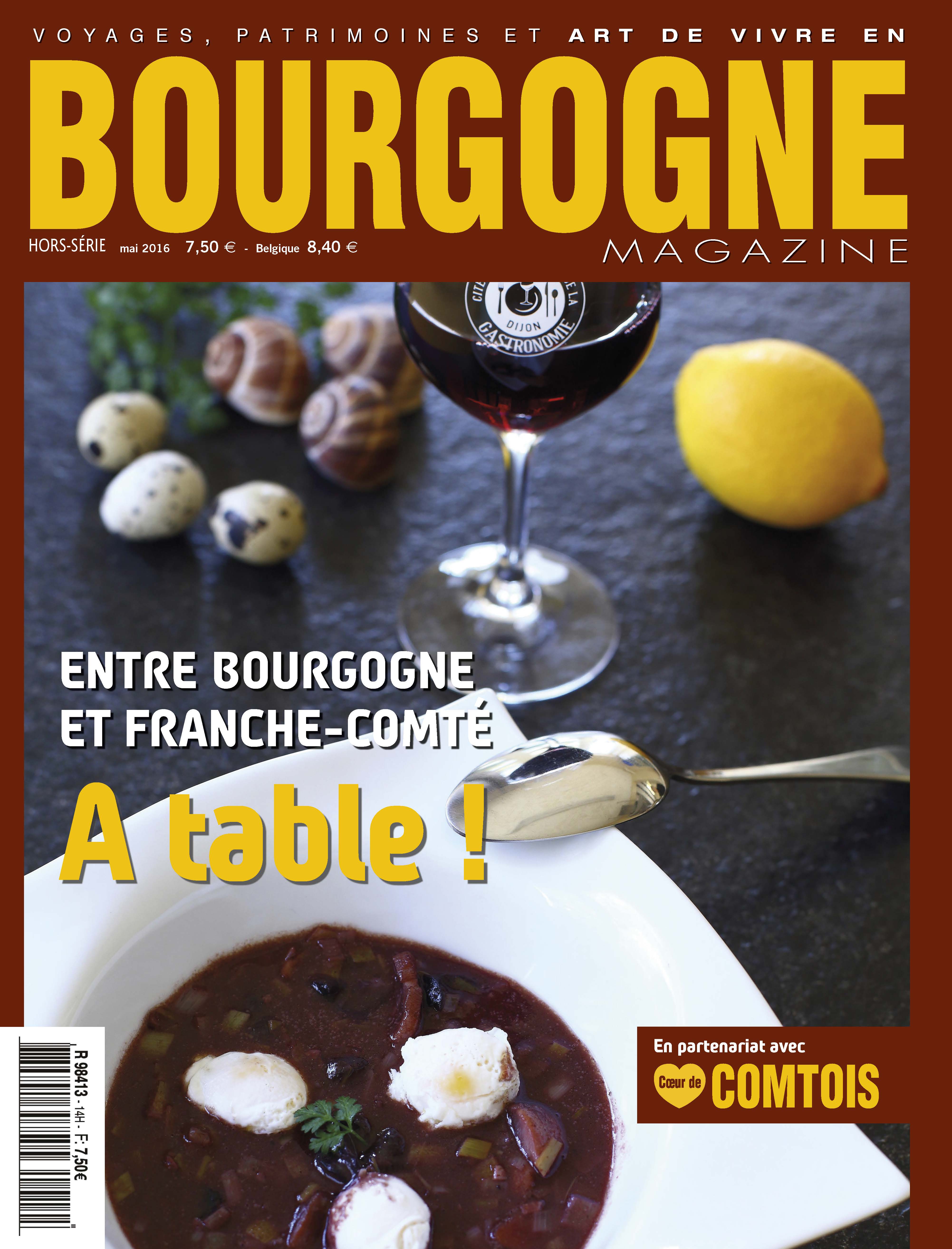 A table entre Bourgogne et Franche-Comté!