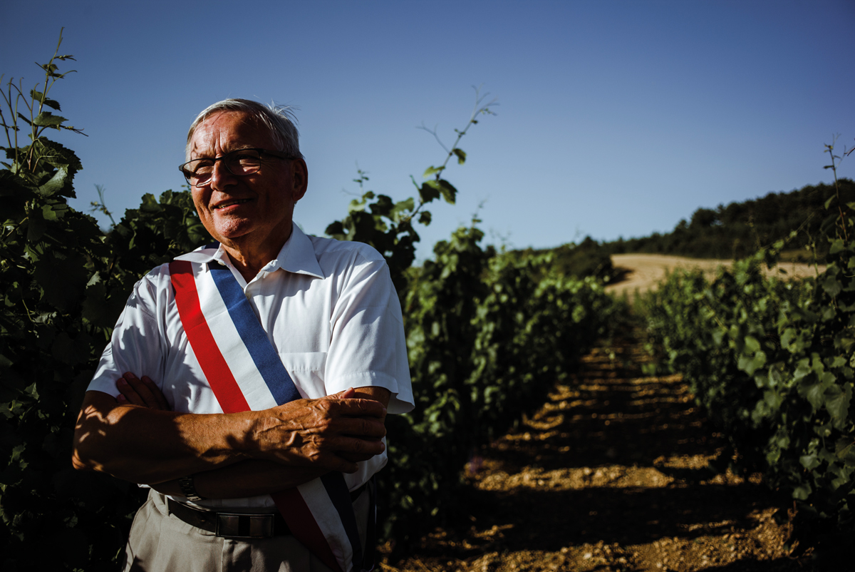 Gilbert Menut, maire-exploitant viticole