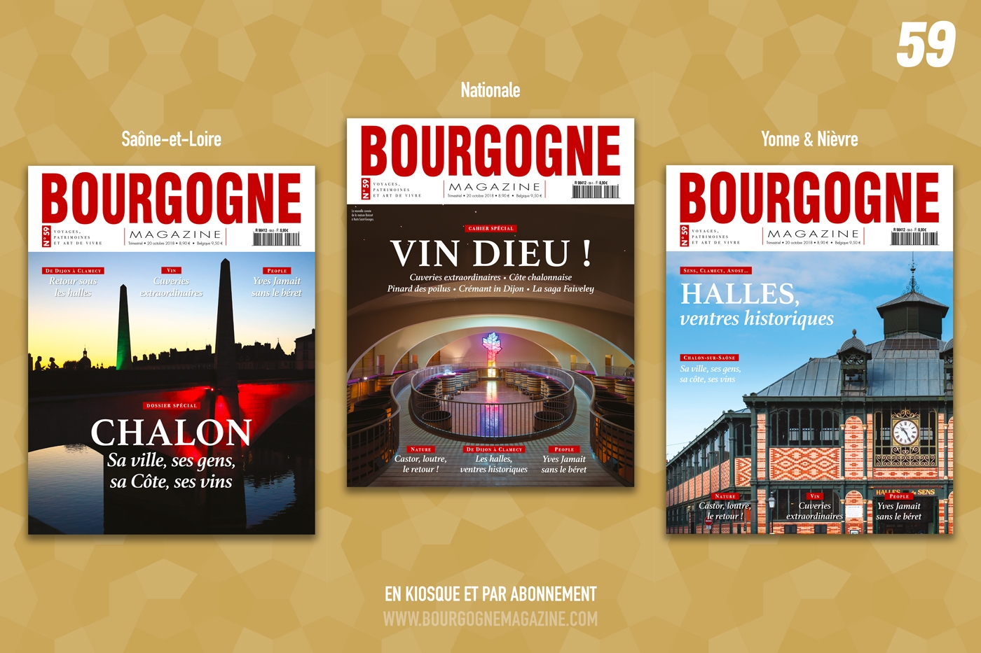 Vin dieu ! Bourgogne Magazine trinque à Chalon et sous les halles