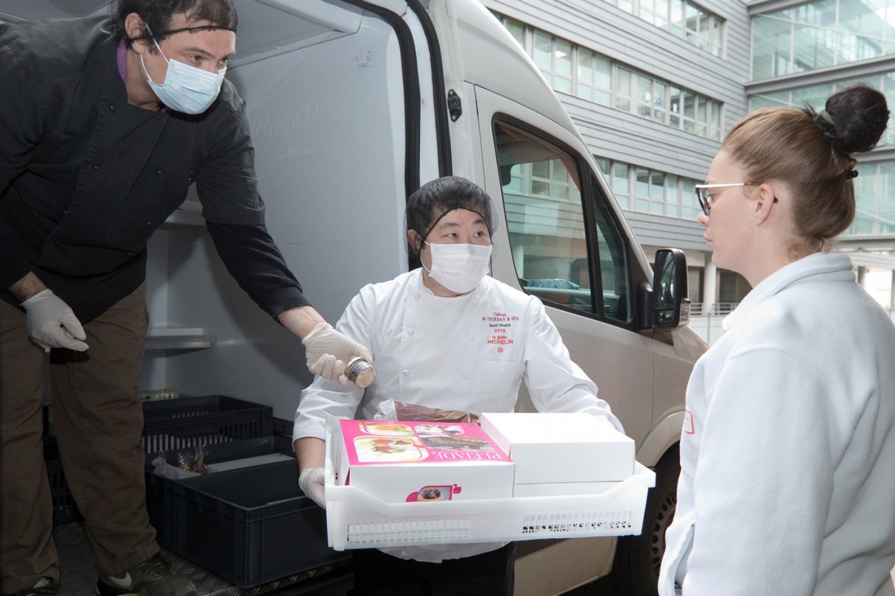 Les chefs japonais de Côte-d’Or au service du CHU Dijon : 100 repas pour les soignants