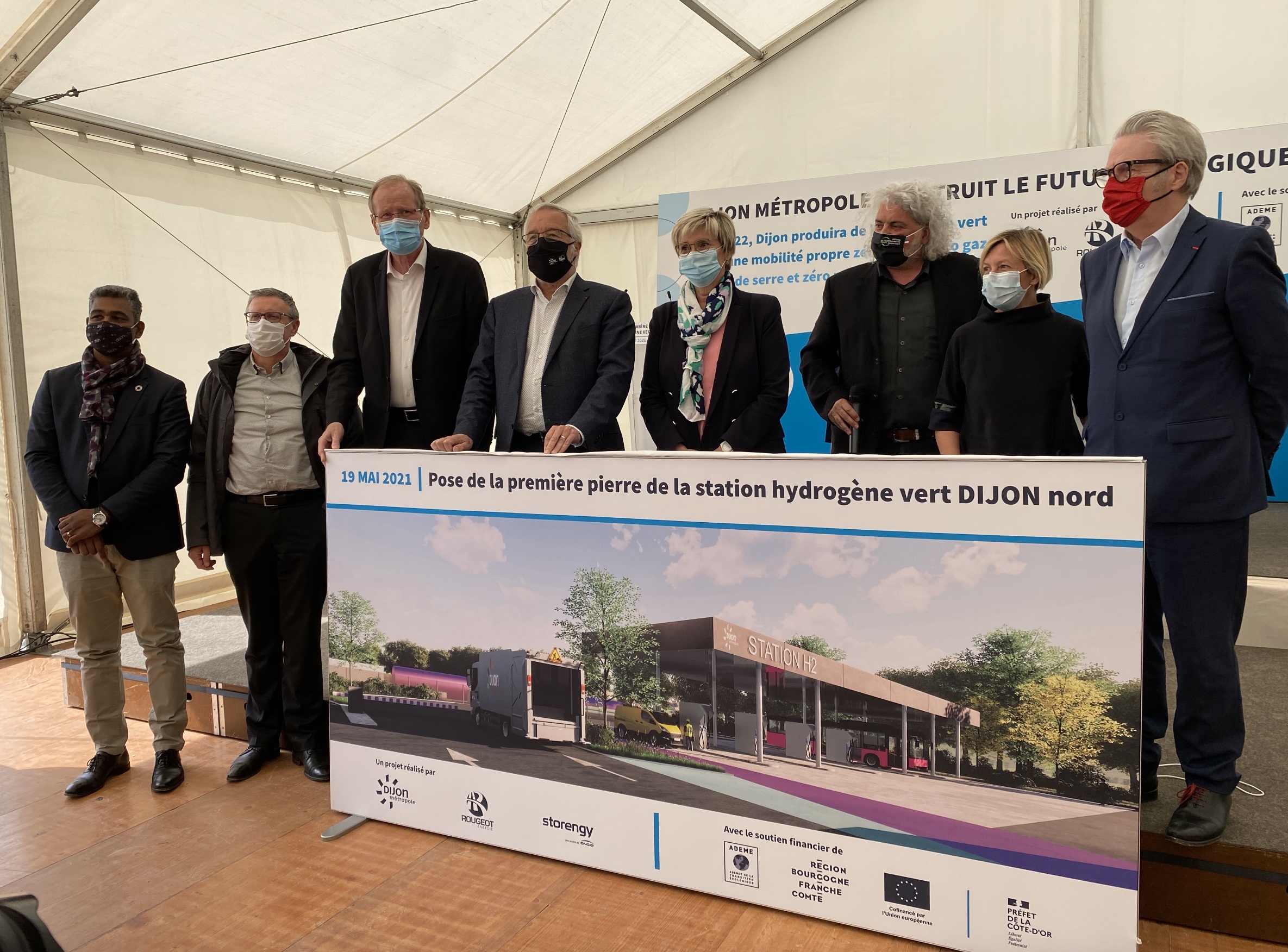 Dijon Métropole inaugure son grand projet hydrogène
