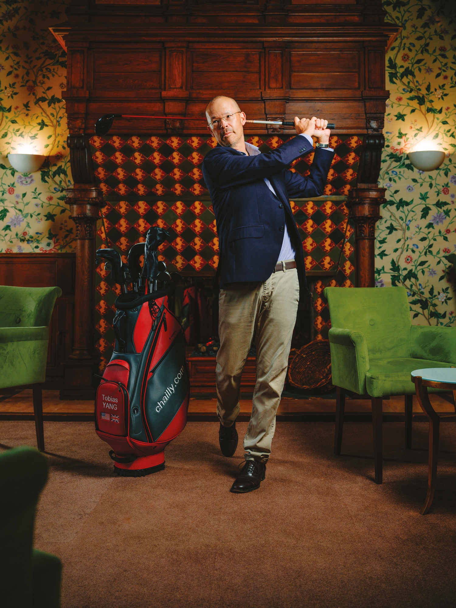 Tobias Yang, entre golf et art de vivre : ou l’aventure de « Chailly-sur-Swing »