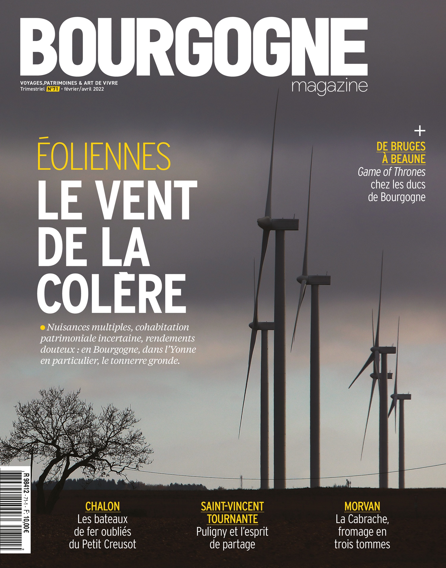 Bourgogne Magazine prend de la hauteur sur la polémique des éoliennes