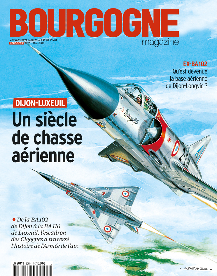 Bourgogne Magazine embarque dans la grande histoire de la BA 102 de Dijon-Longvic