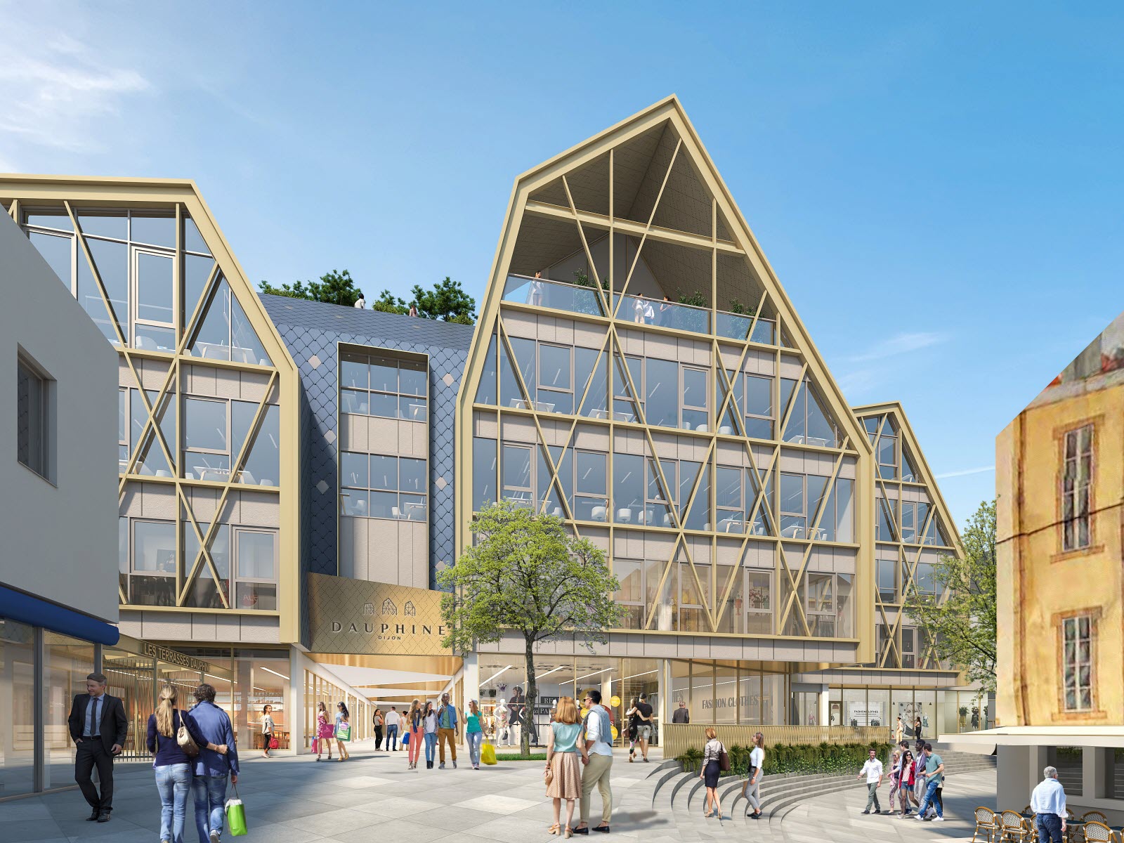 Le futur centre Dauphine Dijon lance un appel à projets pour son pôle restauration