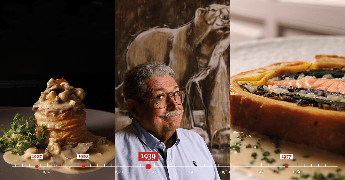 Mangez comme à l’époque au restaurant La Porte Guillaume à Dijon : 1939 et les bouchées à la reine