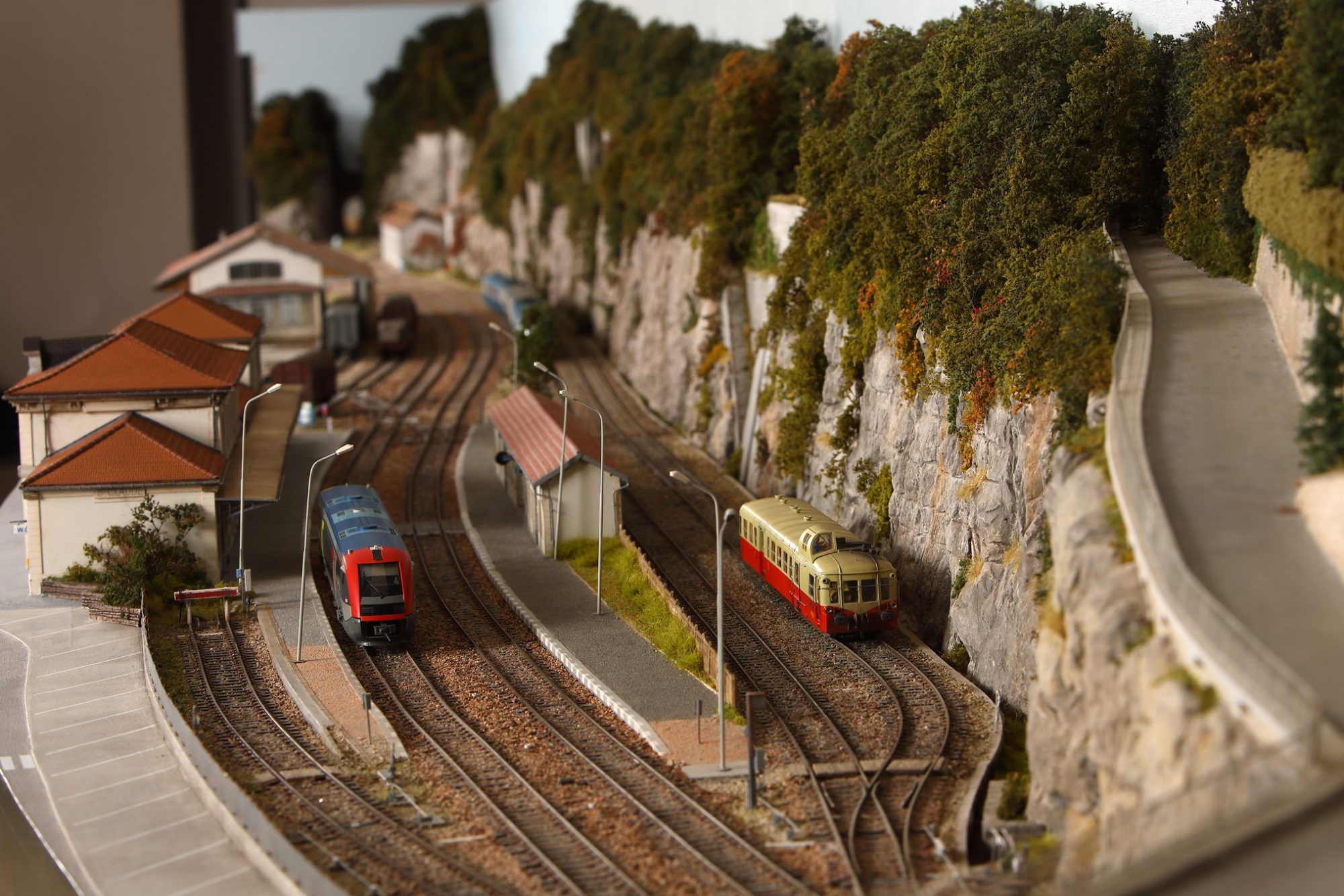 Fête du train la gare de SaintClaude fait étape à Meursault
