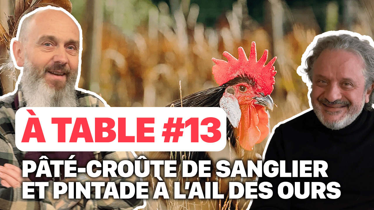VIDÉO | À table avec Éric Laugérias à la Ferme de La Ruchotte