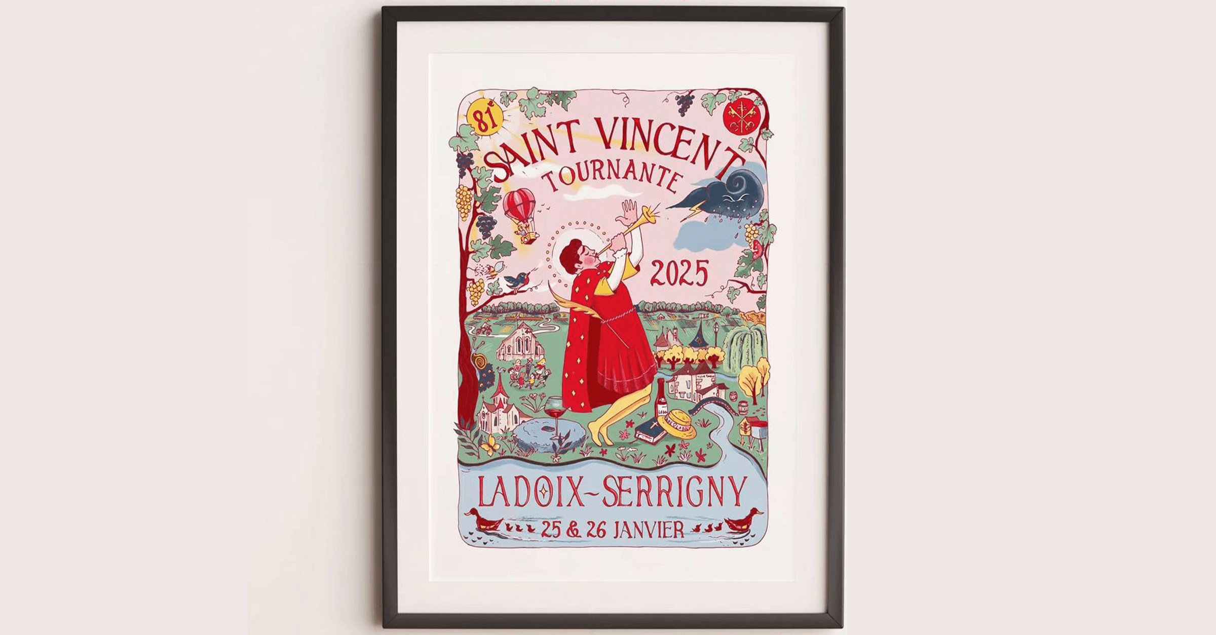 SaintVincent tournante 2025 LadoixSerrigny lance sa boutique en ligne
