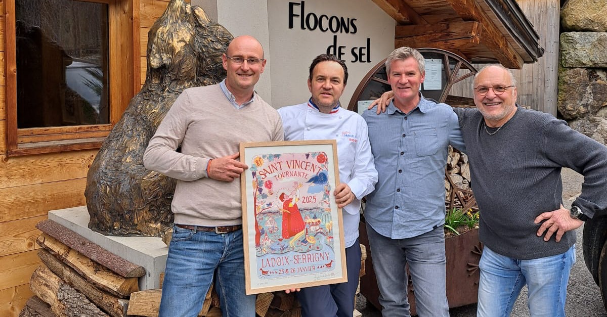 SaintVincent tournante 2025 à LadoixSerrigny un chef trois étoiles pour le dîner de gala